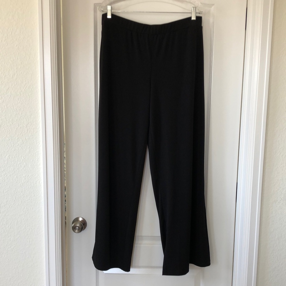 L Black Palazzo Pants